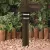2.5 W Ceramic T3 LED Architectural Bronze Die-Cast Copper-Free Aluminum Landscape Series 9225 Model Bollard Light | VISBR9225Z25WT3