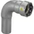 1" IPS Press x FTG Carbon Steel 6616.1 Series 90 Degrees Elbow | VGA26061