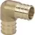 3/4" x 1/2" Crimp Brass 90 Degrees V5016ZL Series Elbow | VGA46243