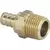 3/4" x 1/2" Crimp x MPT Lead-Free Brass V5011ZL Series Adapter | VGA46342
