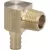 1/2" Crimp x MPT Lead-Free Brass 90 Degrees V5014ZL Series Elbow | VGA46821