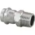 1" Press x MPT 304 Stainless Steel 6011 Series Adapter | VGA85042