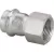 1/2" Press x FPT 304 Stainless Steel 6012 Series Adapter | VGA85082