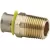 2" PEX Press x MPT Lead-Free Bronze 2811ZL Series Adapter | VGA90591