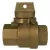 1" FNPT Brass 76105 Series Minneapolis Pattern Ball Valve Curb Stop | MCD5129192