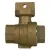 3/4" FNPT Lead-Free Brass 76001 Series Stop and Drain Ball Valve Curb Stop | MCD5131250