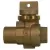 1" FNPT Lead-Free Brass 76005 Series Minneapolis Pattern Ball Valve Curb Stop | MCD5131278