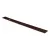 36" Rectangular HDPE Brick Red Mini Flat Channel Grate | NDS551