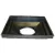 18" X 1-1/8" X 3-5/8" Square Black Low Profile Catch Basin Adapter |  1830