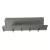 20" x 8-1/4" x 8" PVC Light Gray Shallow Profile Channel Drain | NDS830