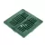 6" x 6" Square HDPE Green Universal Drainage Grate | RBDDG7USG