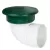 3" Plastic Green Drainage Pop-Up Valve | RBDDPUV3E