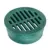 4" Round HDPE Green Drainage Grate | RBDDG4RFG
