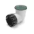 4" Hub Plastic Green Drainage Pop-Up Valve | RBDDPUV4EHUB