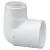 3/4" x 1" 90 Street Elbow PVC Sch. 40 MPT x Slip | 410-102