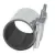 6.55" to 6.95" 12" L Stainless Steel Wraparound Repair Clamp | WWFWRAP6X12