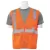 Test2 - Safety Vest, Large Polyester Hi-Viz Orange S363P Series Economy Mesh Type R Class 2