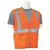 Test2 - Safety Vest, Large Polyester Hi-Viz Orange S363P Series Economy Mesh Type R Class 2