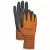 Gloves, Extra Large Nitrile Orange Extra Tough Palm-Dipped
