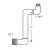 1" x 12" MIPT PVC Swing Joint | LSCG132212