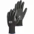 Work Gloves, Medium Utilis Latex/Nylon Heavy-Duty Black