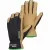 Men's Gloves, Extra Large CZone Goatskin Leather Black/Tan Kobolt Multi-Purpose