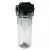 3/4" NPT Clear Sump Black Cap Valve-In-Head Filter Housing | APLWVC34