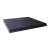 24" L x 24" W x 2" THK Polypropylene Black Equipment Pad | MTLPADPL