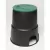 6" Round Green Valve Box Lid | DUBT61