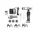 with Expander Heads 1/2" 3/4" 1" EVERLOC+ Compression Jaws 1/2" 3/4" 1" Power Tool Standard Kit | RHU105107003
