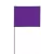 4" x 5" Purple 100/Bundle Marking Flag | FLG4X5PURPLE