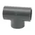 1-1/2" Acme Gray PVC Double Swing Tee | LSC305015