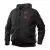 Large Polyester Black Men Zipper Closure Heated Hoodie Kit | MKE302BL21L