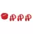 26 dB Silicone Red with Cord Reusable Corded Ear Plug | MKE48733151