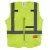 XX-Large/XXX-Large Polyester Yellow High Visibility Type R Class 2 Safety Vest | MKE48735023
