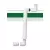 1" MIPT 12" L White PVC Swing Joint | LSCG134412