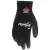 Large Nylon/Acrylic HPT Coating Black Knit Wrist Cuff Insulated Work Gloves | YLSN9690L