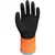 Extra Large Latex Coating Orange/Brown Hemmed Cuff Work Gloves | YLSWG338