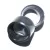 1/2" Compression Black PVC Adapter | AGP12010299