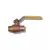 1-1/4" Solder Joint Forged Brass USA9201 Series 2-Piece Ball Valve | DBV012C