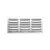 6" x 12" 304 Stainless Steel with Masonry Frame Return Island Vent Panel | SUMSSIV12M