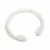 White 210000 Series For Rain Bird 700 750 Series Golf Rotors Lower Snap Ring | RBGRINGSNAPLO