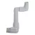 1-1/4" Acme 12" L Light Gray Swing Joint | RBGSJ1212533
