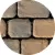 Techo-Bloc Paver, 2-3/8" Beve LED Textured 4-Pc Villagio | 000157