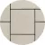 Techo-Bloc Blu 60mm Smooth Patio Slab, Greyed Nickel, 3-Piece | 007607