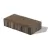 4-1/2" x 8-7/8" x 2-3/8" Small Rectangular Charcoal Treo Premier Paver | UNPTREOSMRECCHAR