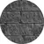 3" Shale Gray Mini-Creta Double Sided Wall | TBI000236