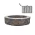 36" x 52" Almond Grove Fire Pit Sunset Firepit Wall Unit | UNPSUNSETFPRNDAG