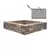 39" x 56" Sierra Fire Pit Sunset Firepit Wall Unit | UNPRSCON039