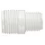 3/4" x 1/2" MHT x MIPT White PVC Irrigation Hose Adapter